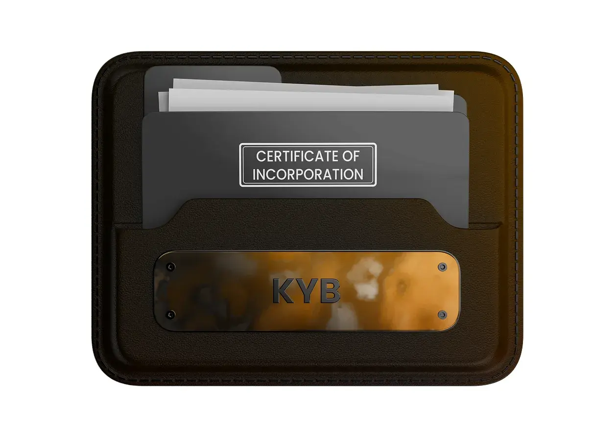 KYB certificate of incorporation verification